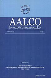AALCO Journal 2025