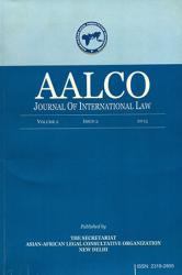 AALCO Journal 2013
